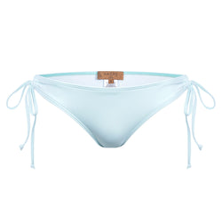 classic bikini bottom knotted at the sides in pastel blue