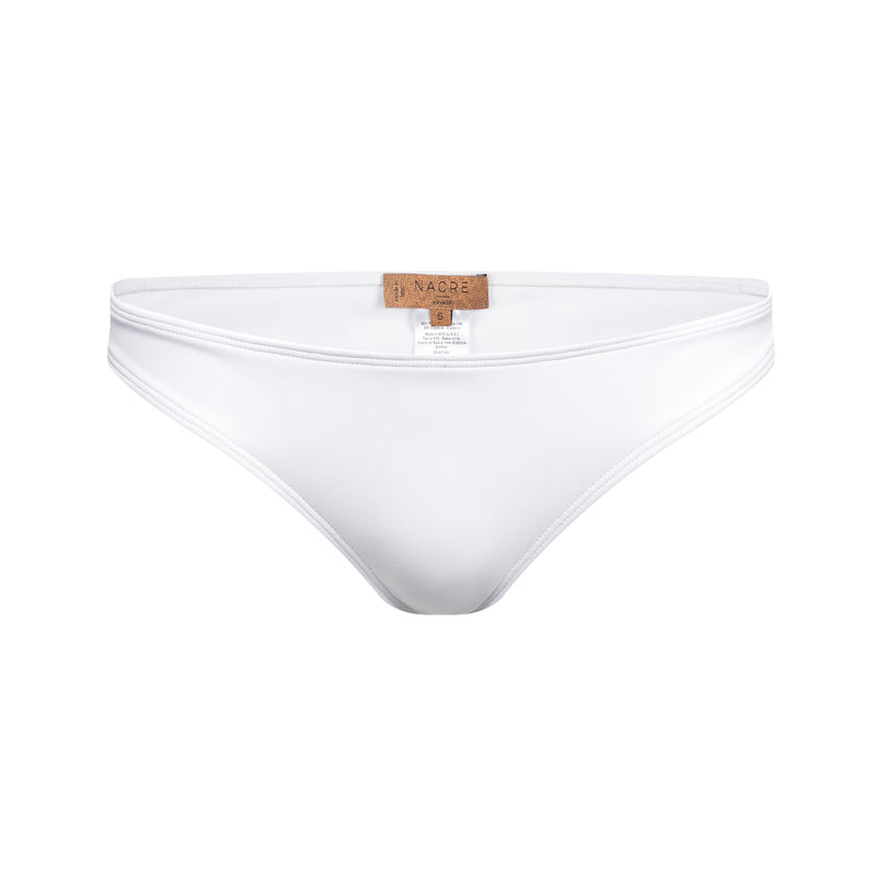 classic bikini bottom in white